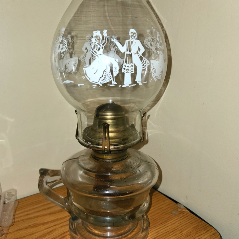 Vintage Oil Lamp